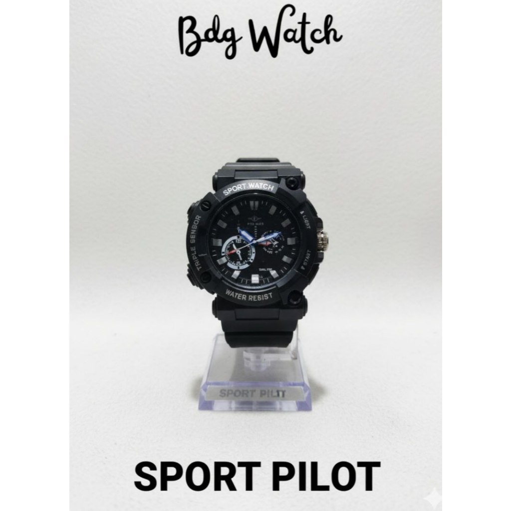 JAM TANGAN SPORT PRIA MERK PILOT