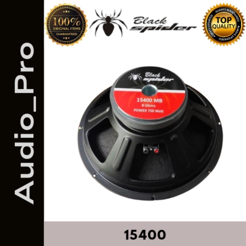 Speaker Component Black Spider 15400MB | 15inch Black Spider 15400MB