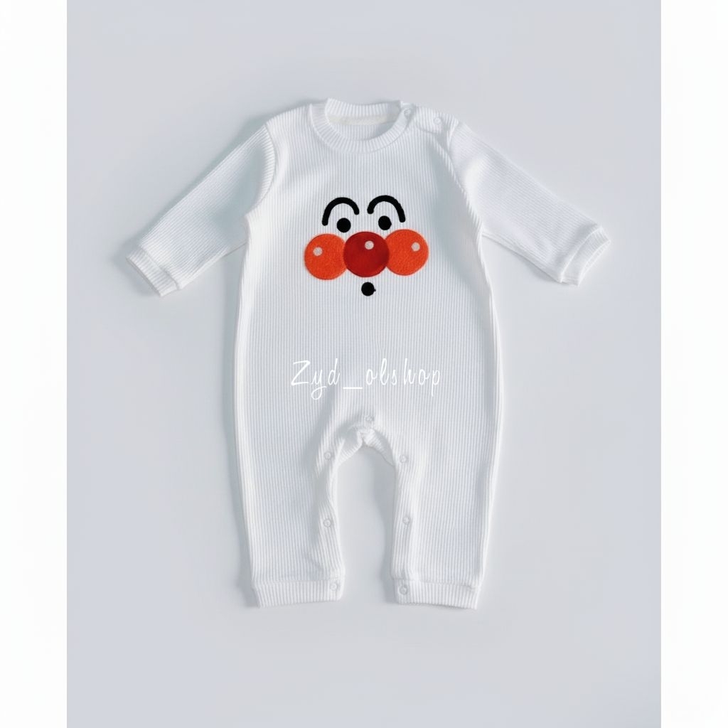 Sleepsuit import bayi unisex 6-9 bulan | Sleepsuit Rib Import Anak