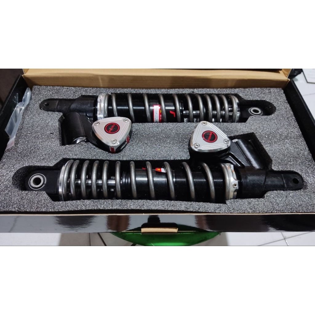 Shock 8189 tabung bawah Nmax old 330mm/PCX150 350mm/aerox 300mm black/silver/grey