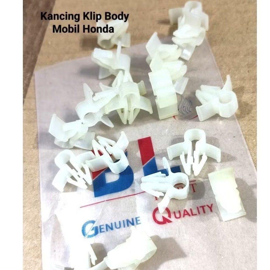 (10pccs) kancing klip body mobil Honda / door lock mobil Honda universal