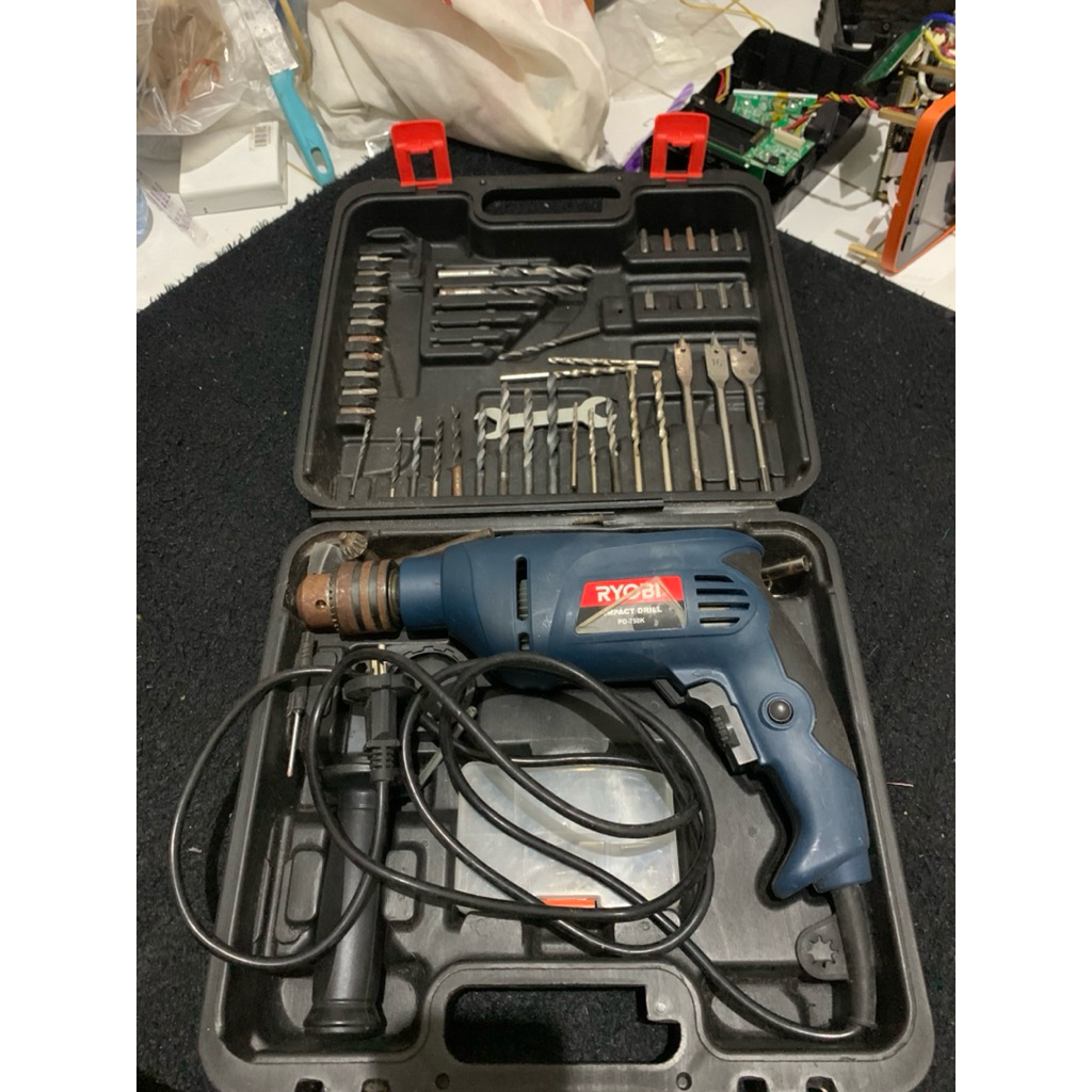 BOR IMPACT RYOBI PD-750K DRILL IMPACT BEKAS