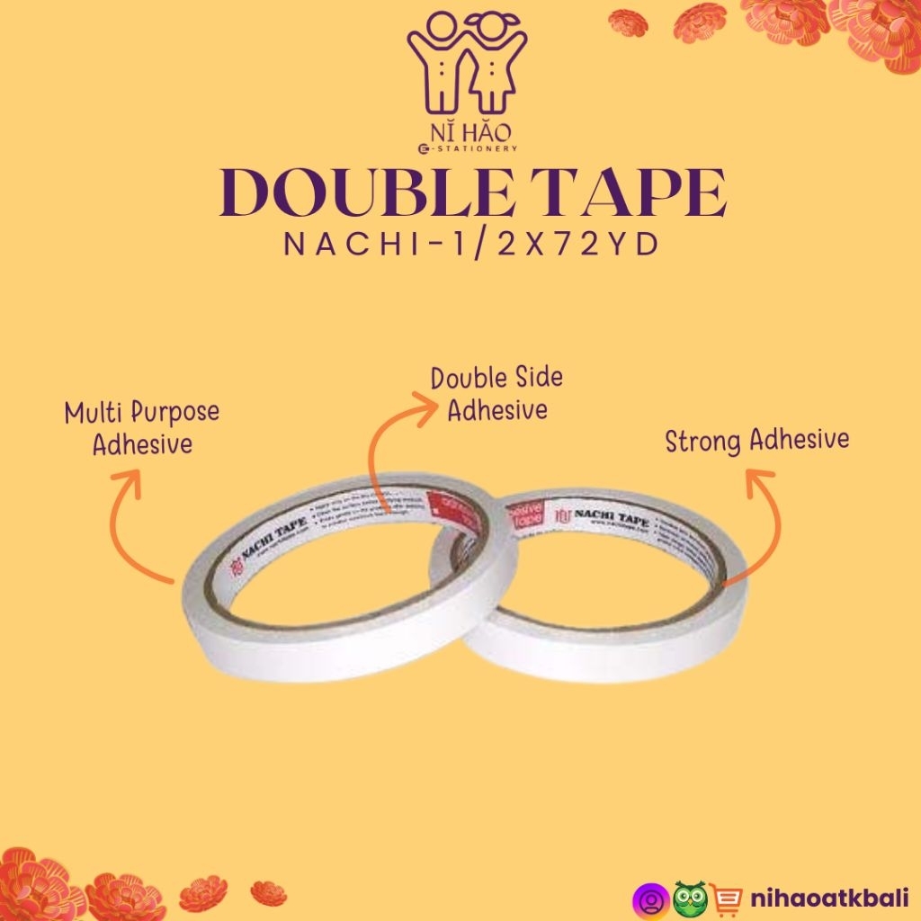 DOUBLE TAPE NACHI 12mm