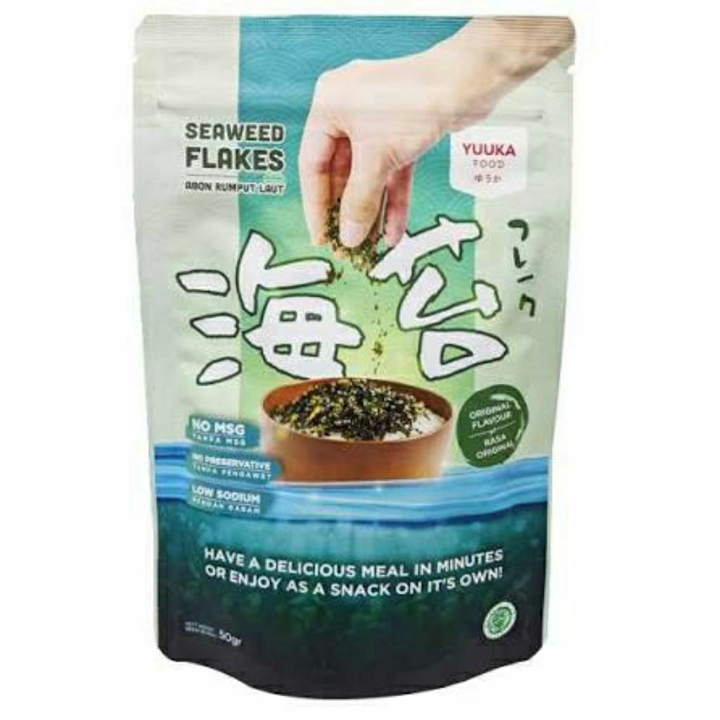 Yuuka - Seaweed Flakes - Abon Rumput Laut - Lauk Tabur Original