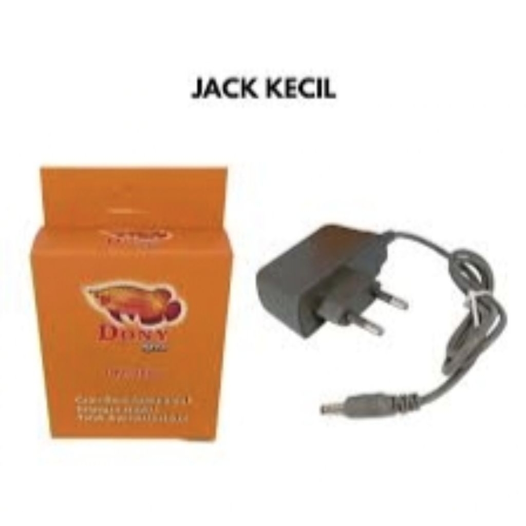 cas/charger senter kepala dony DN-2000 original jack kecil/besar