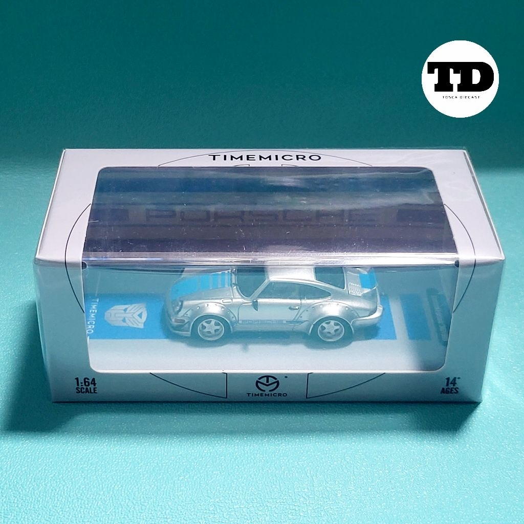 Diecast 1:64 Time Micro Porsche 964 Phatom