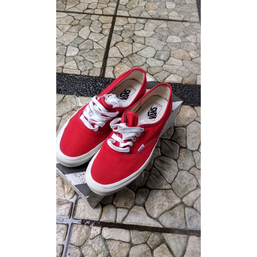 Vans Authentic Red Chilli