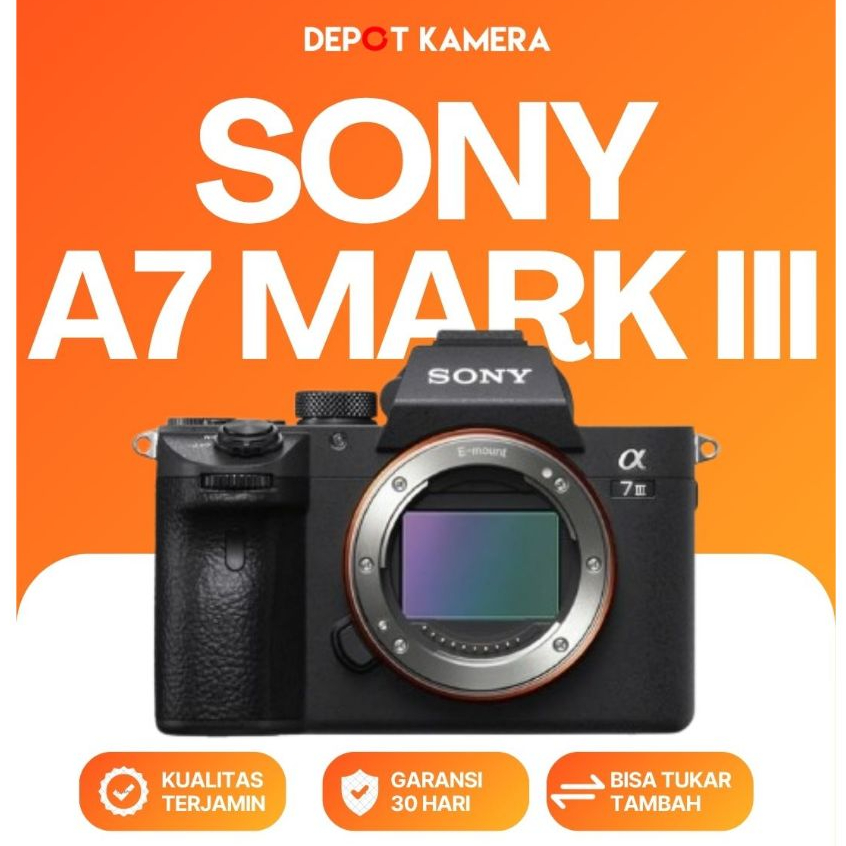 ( DEPOT KAMERA JKT ) SECOND – SONY A7 MARK III BODY ONLY