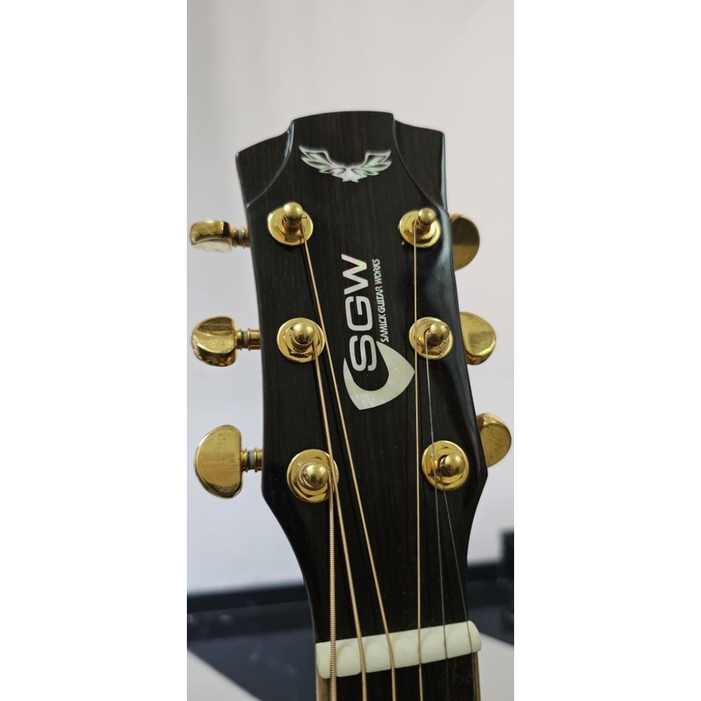 Gitar akustik elektrik Samick SGW S750 Nat