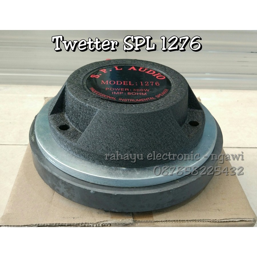 TWEETER SPL AUDIO 1276