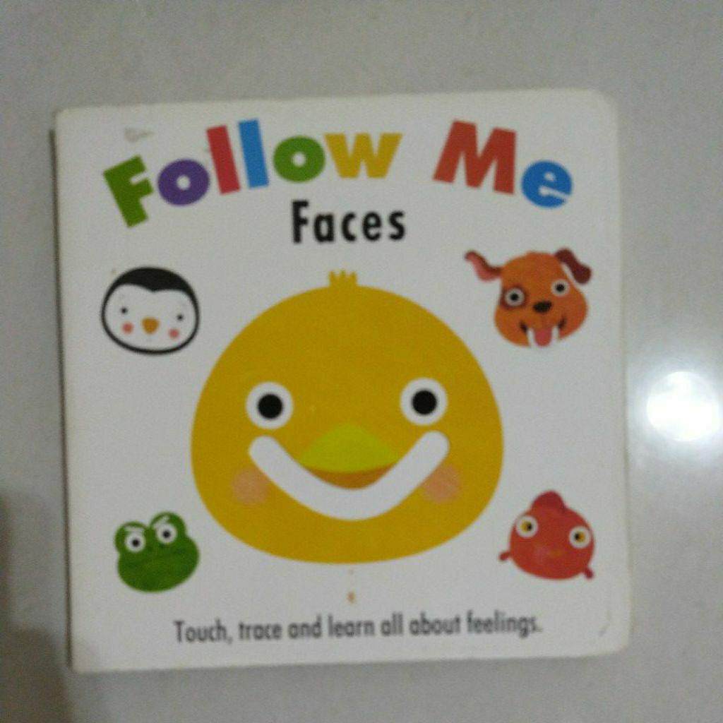 PRELOVED BUKU ANAK FOLLOW ME TOUCH AND TRACE