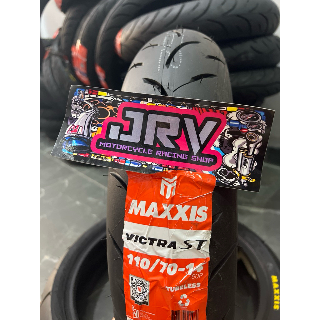 ban maxxis tubeless victraST 110/70-14