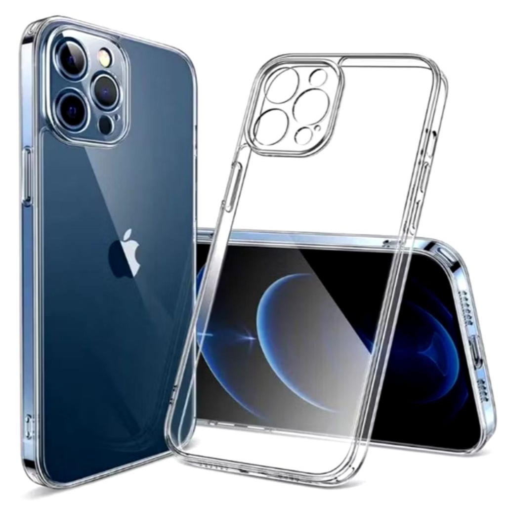 Softcase clear black.IPHONE 11 IPHONE 11 PRO 
IPHONE 11 PRO MAX case clear Hitam Bening Transparan c
