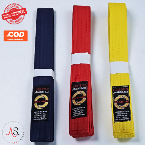 Sabuk Karate Hashido – Ikat Pinggang Karate Standar Dojo & Turnamen