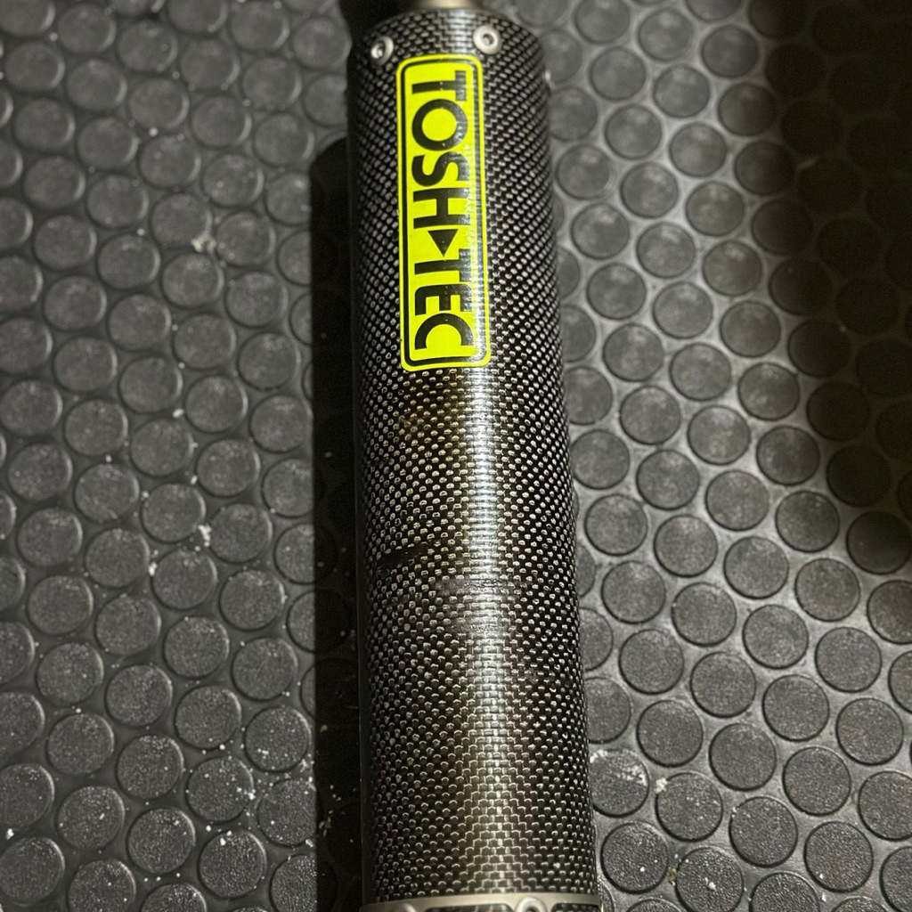 Silincer knalpot toshtec carbon original