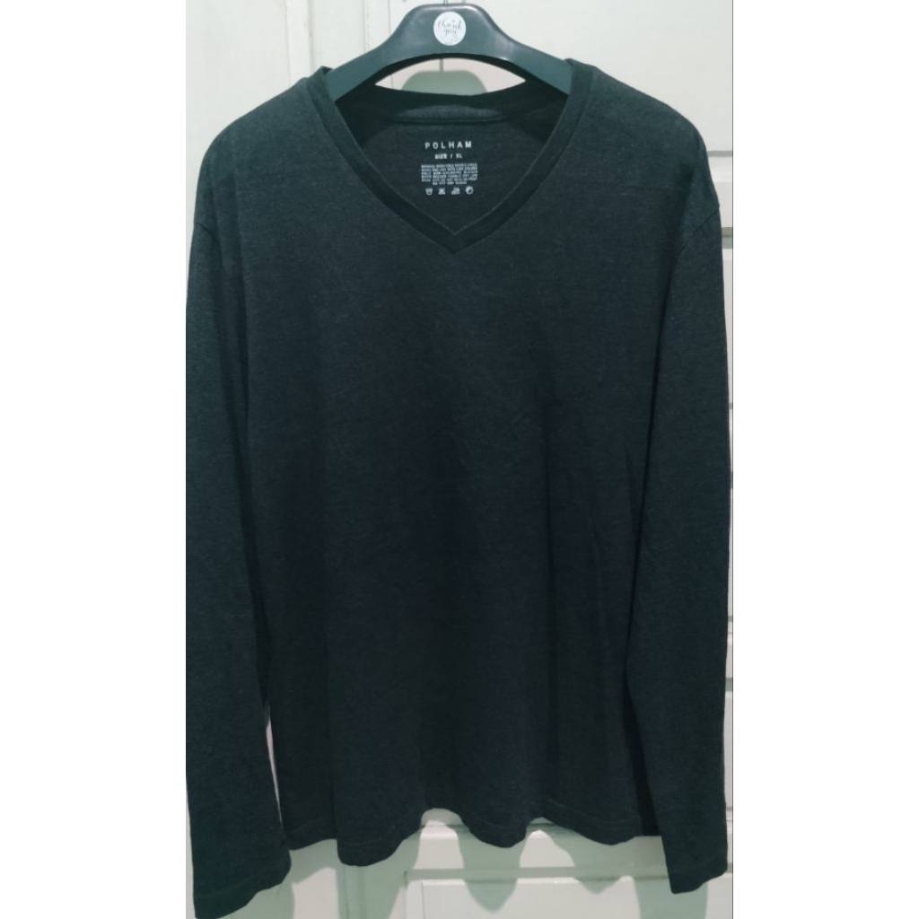 KAOS LENGAN PANJANG POLHAM SECOND ORIGINAL
