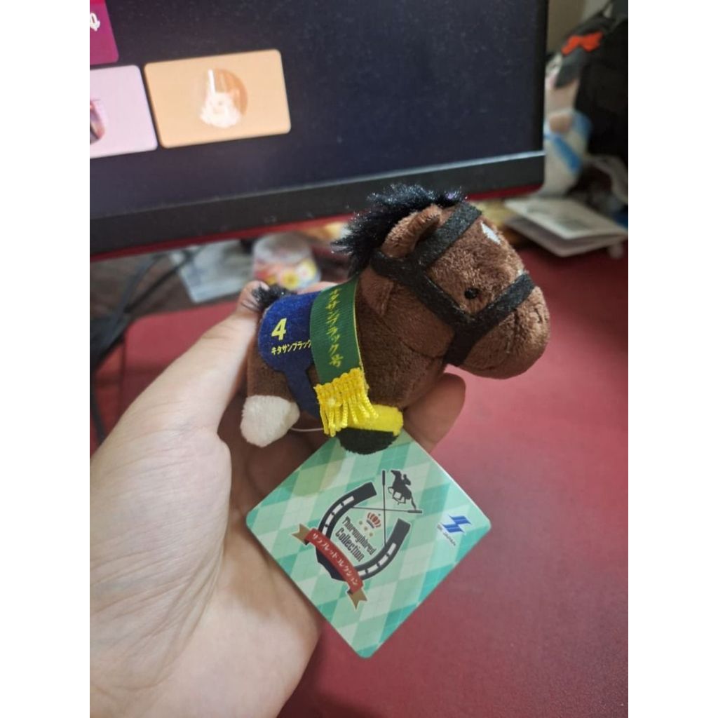 Keychain Plush Thoroughbred Collection Kitasan Black