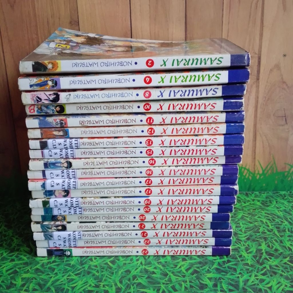 Komik samurai x vol 2 4 8 10 11 12 13 15 16 17 19 20 21 22 1