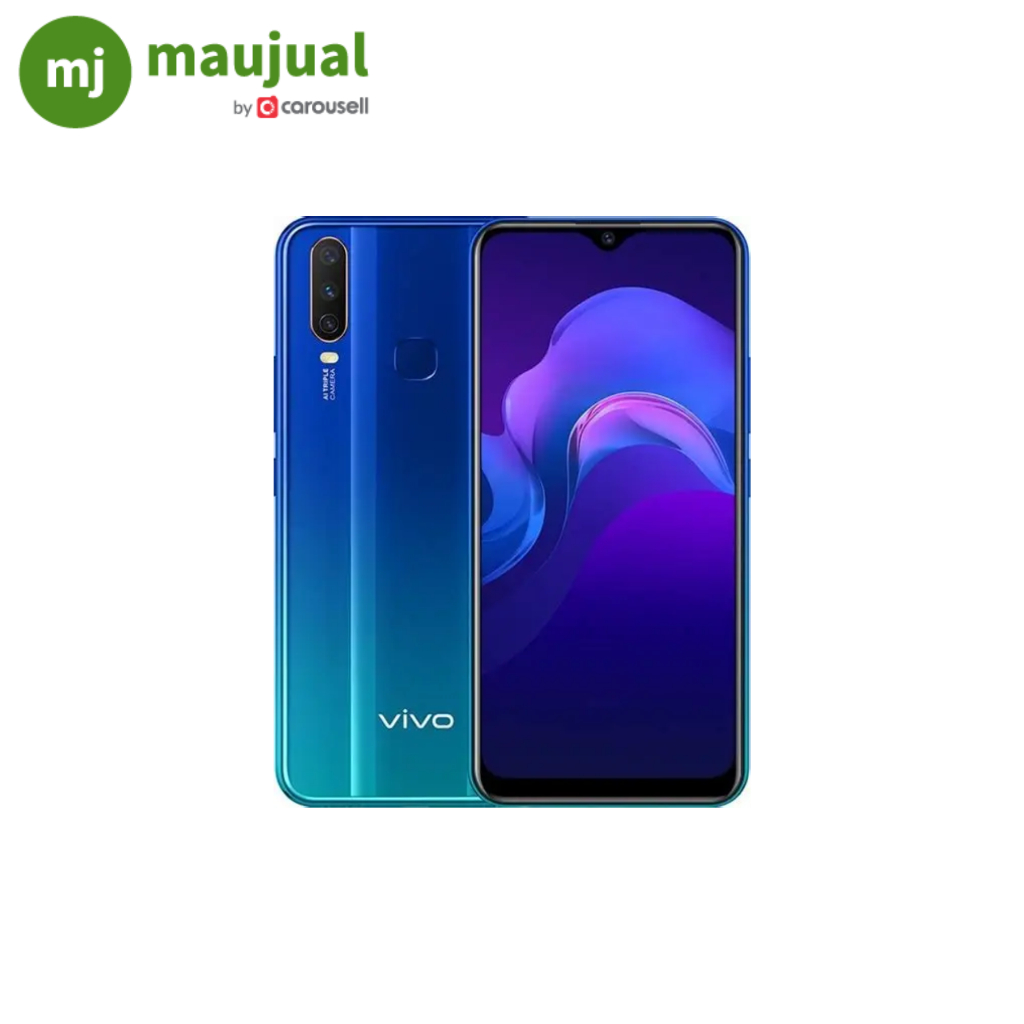 Smartphone Vivo Y15 2019 4GB/64GB Bekas Resmi Indo