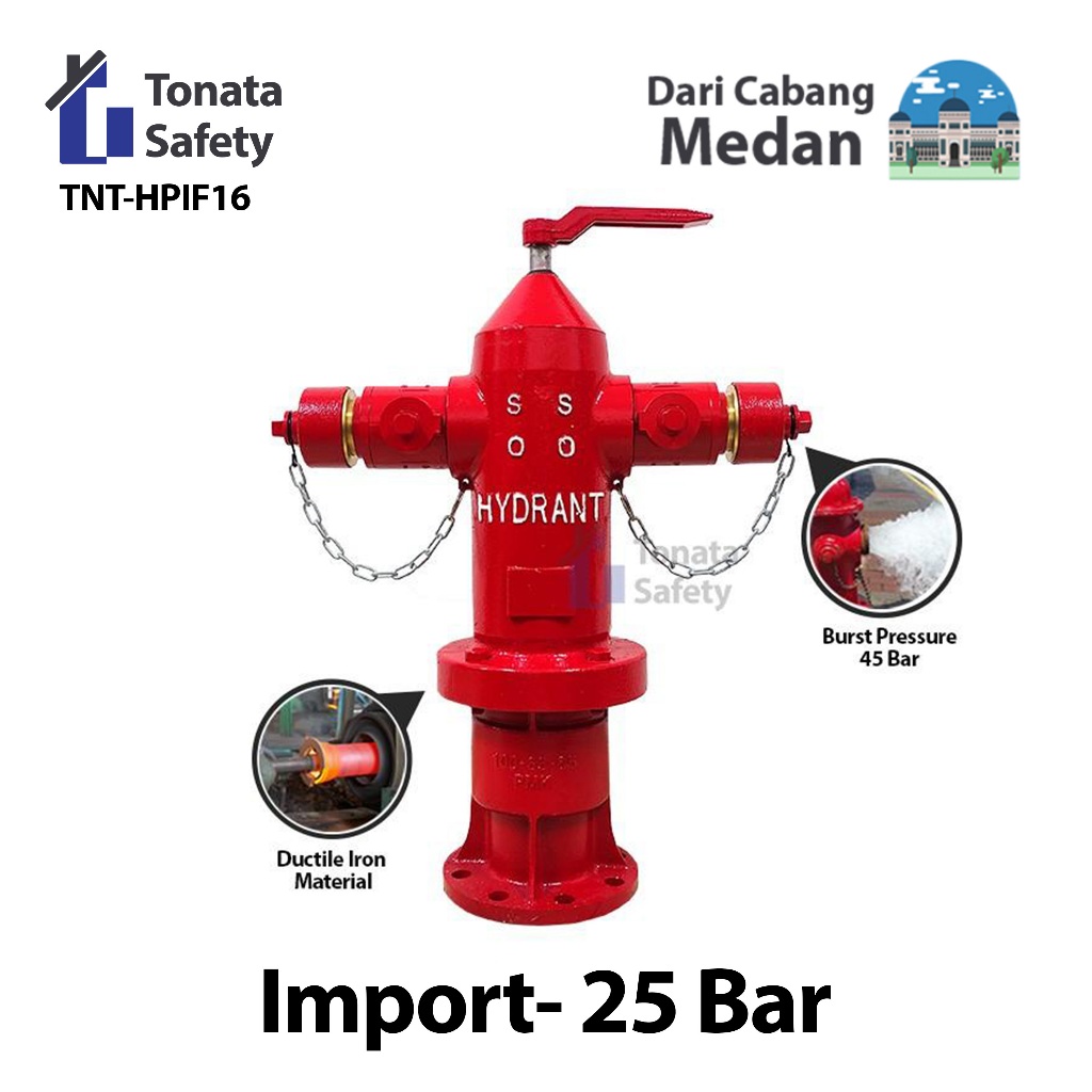 Hydrant Pillar Two Way Machino / Import