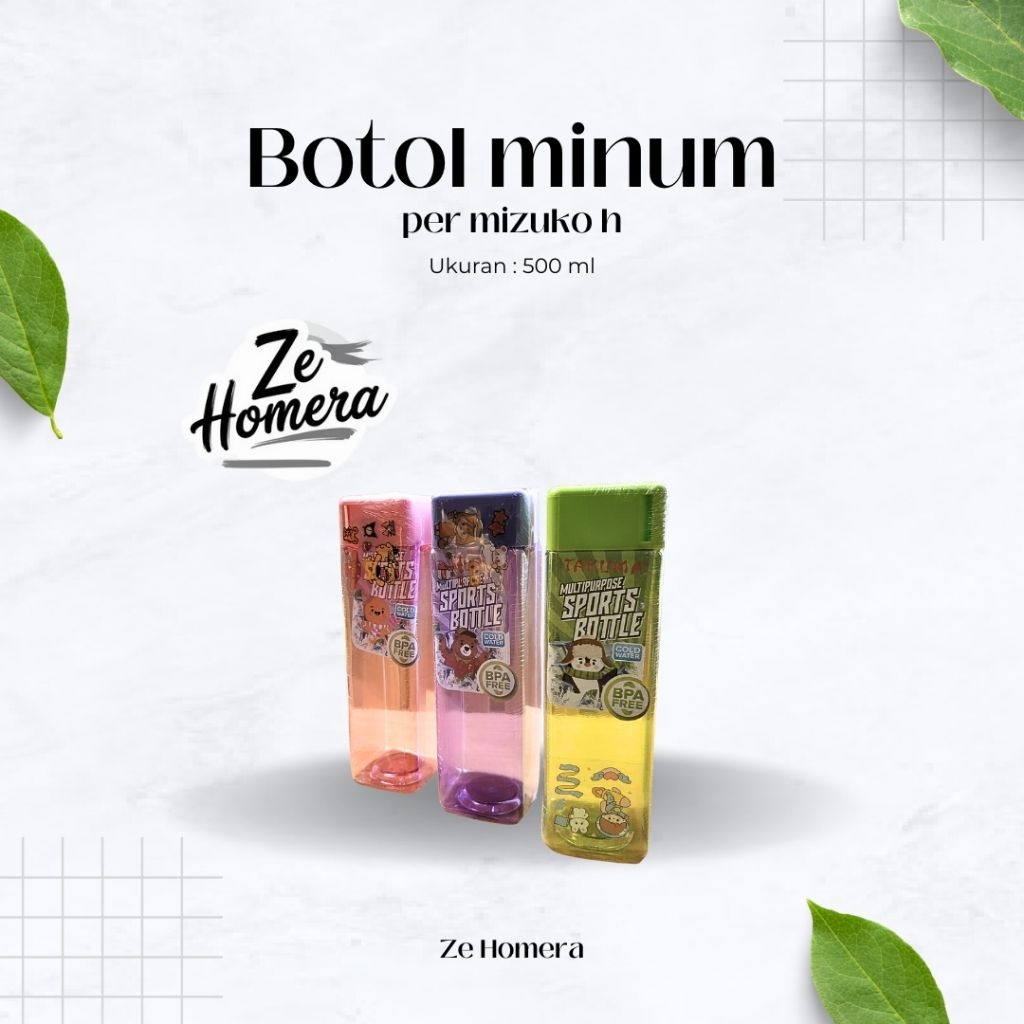 Botol Minum Mizuko Tempat Minum Souvenir Ulang Tahun