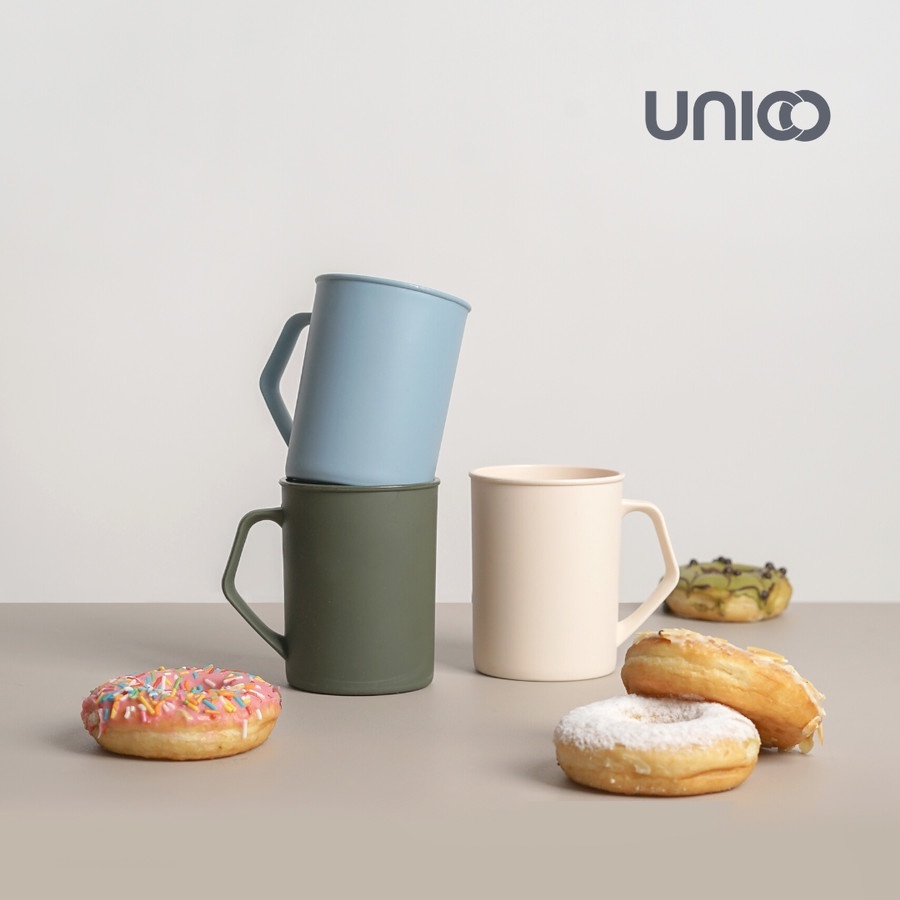 Oslo Mug Gelas Kopi Teh Tahan Panas Dingin Pegangan Warna Ocean - Oslo Mug UNICO