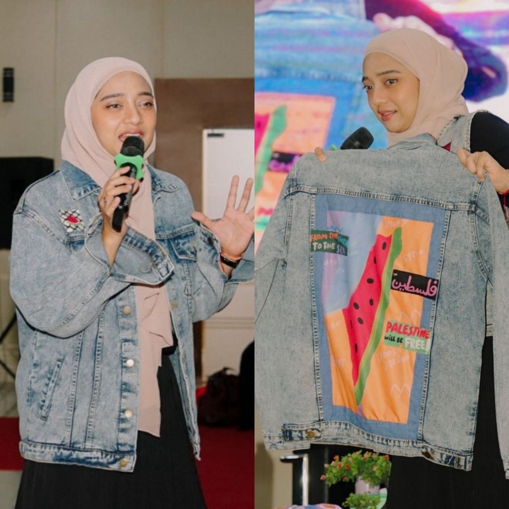 Jacket Jeans Palestine Libre Chikigo