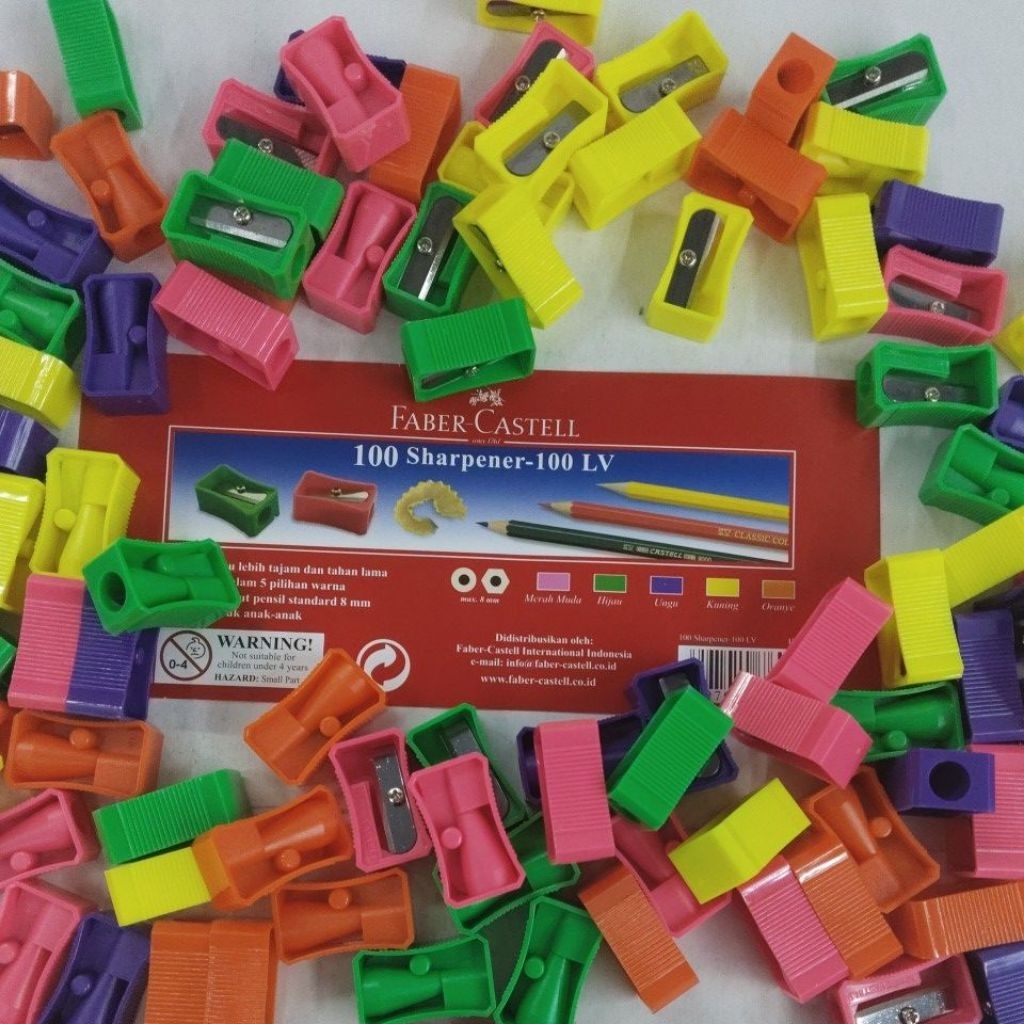 RAUTAN PENSIL FABER CASTEL||Rautan pensil 100 LV Faber castell