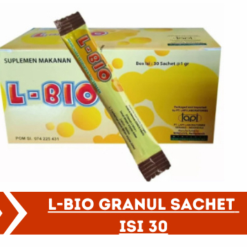L-BIO GRANUL SACHET ISI 30/SUPLEMEN BAYI&ANAK