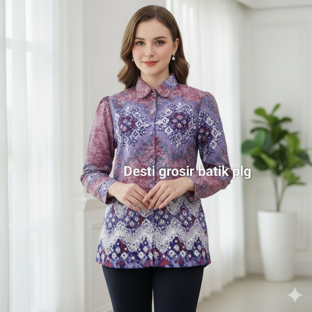 tunik jumputan dolby