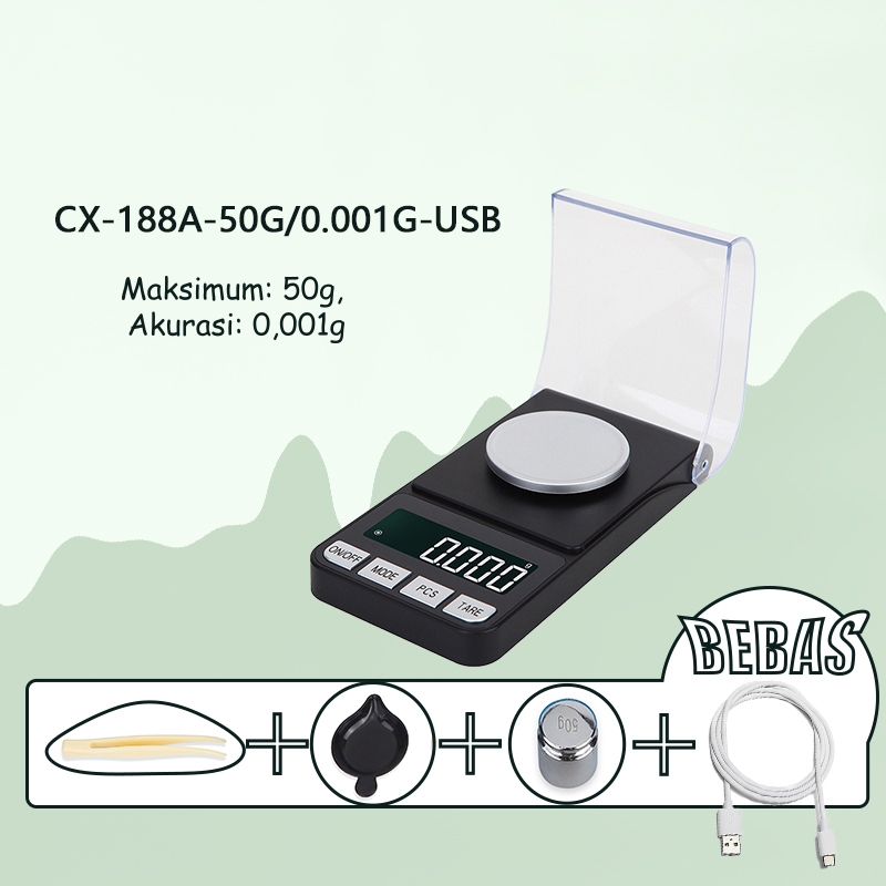 Timbangan Kopi Mini Digital Scale/Timbangan Digital Perhiasan Mini/Timbangan Emas Digital