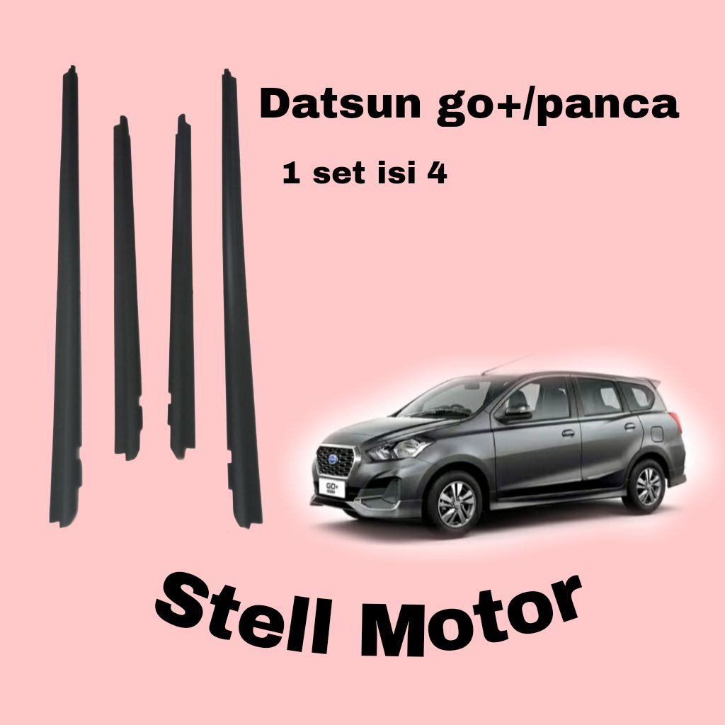 weather strip pelipit kaca luar Datsun go plus  panca