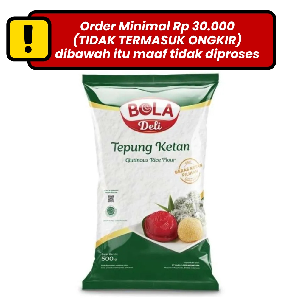 Bola Deli Tepung Ketan Putih 500gr
