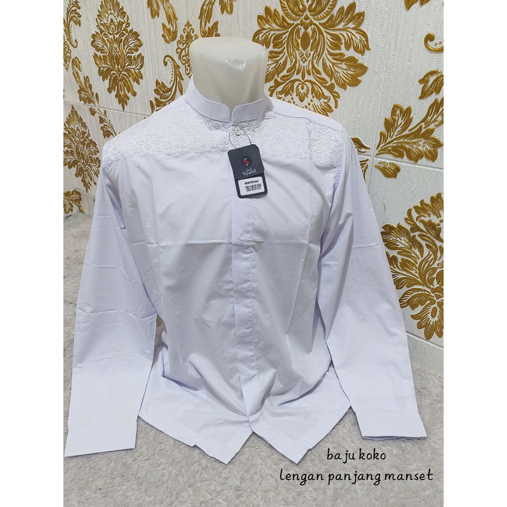 Baju koko lengan panjang SYAMIL