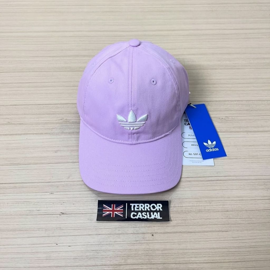 Adidas Adicolor Classic Trefoil Baseball Caps Purple Original BNWTIP