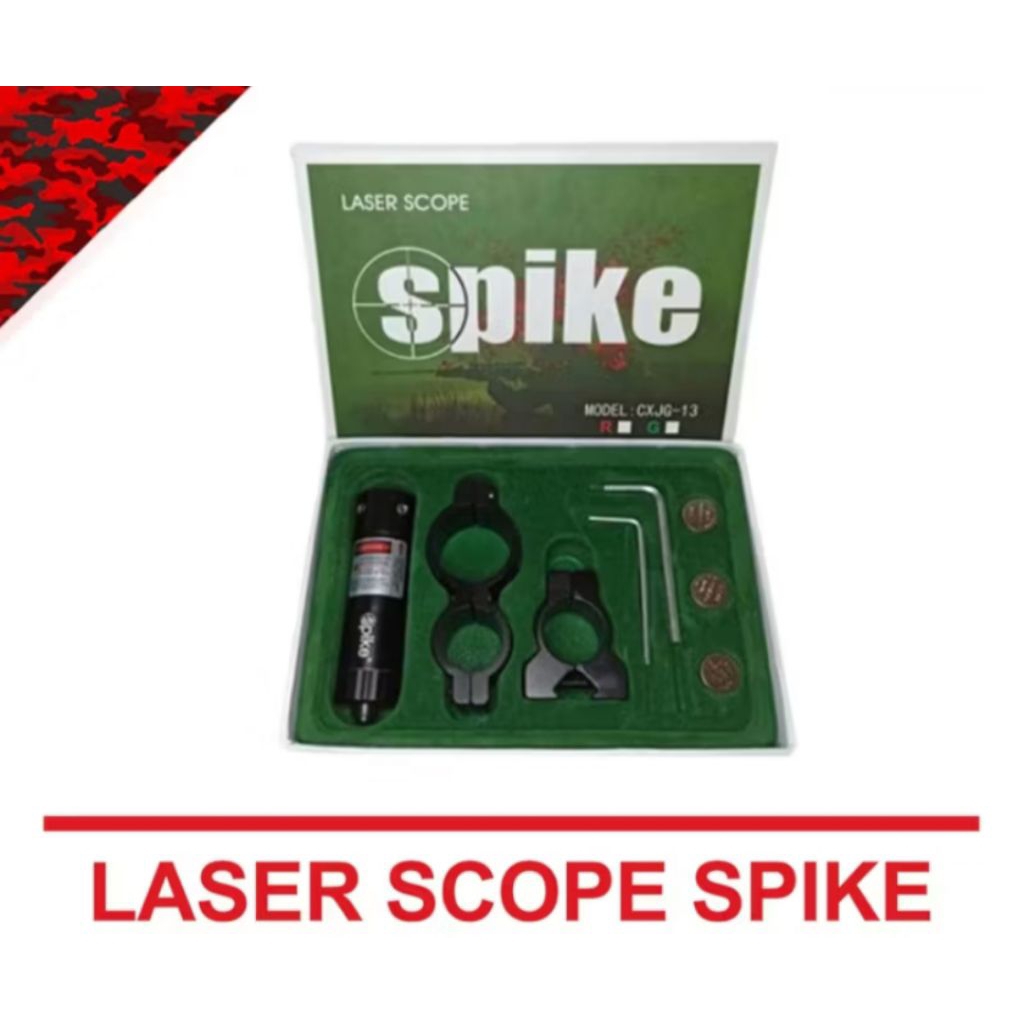 LASER SCOPE LASER MERAH MURAH - LASER TELESKOP - LASER SPIKE ORIGINAL