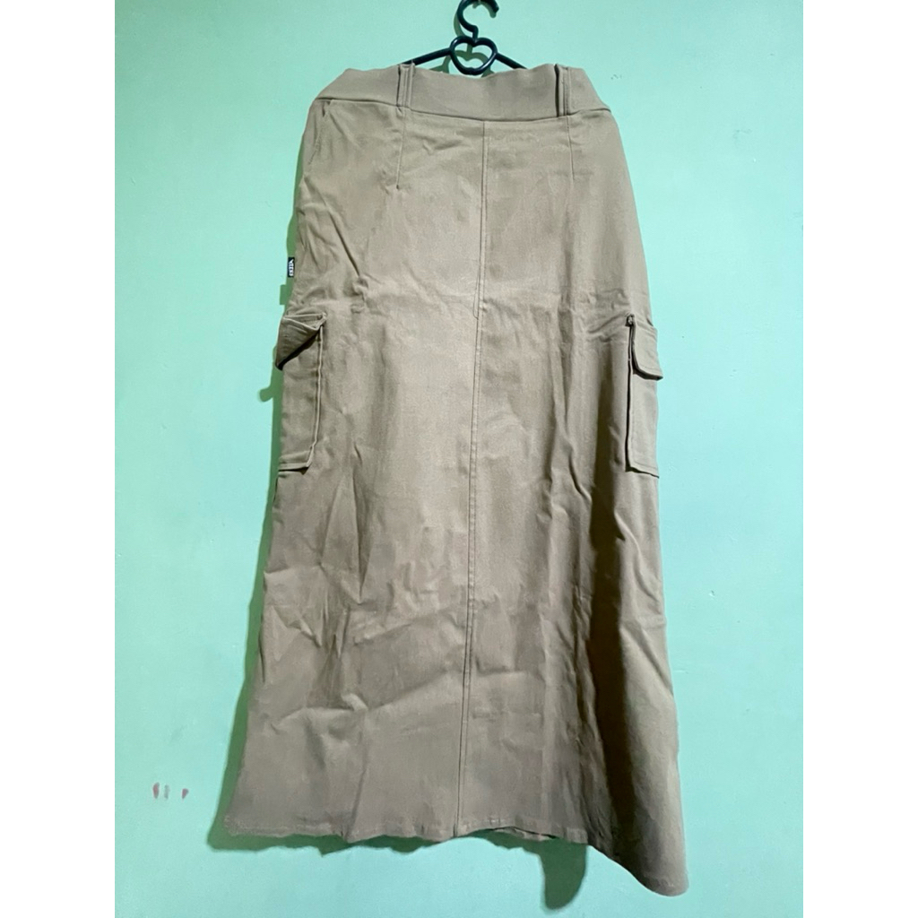 rok panjang wanita rok cargo wanita warna coksu
