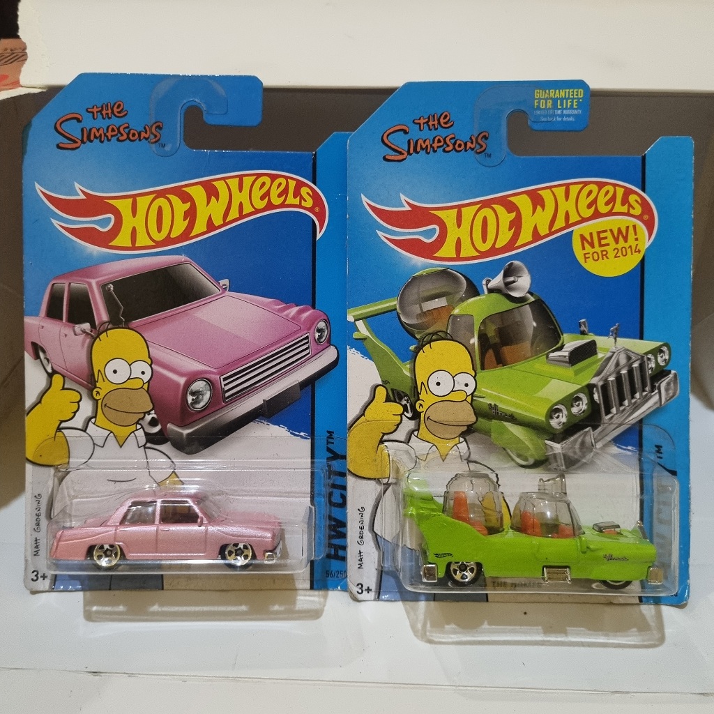 Hot wheels the simpsons paket