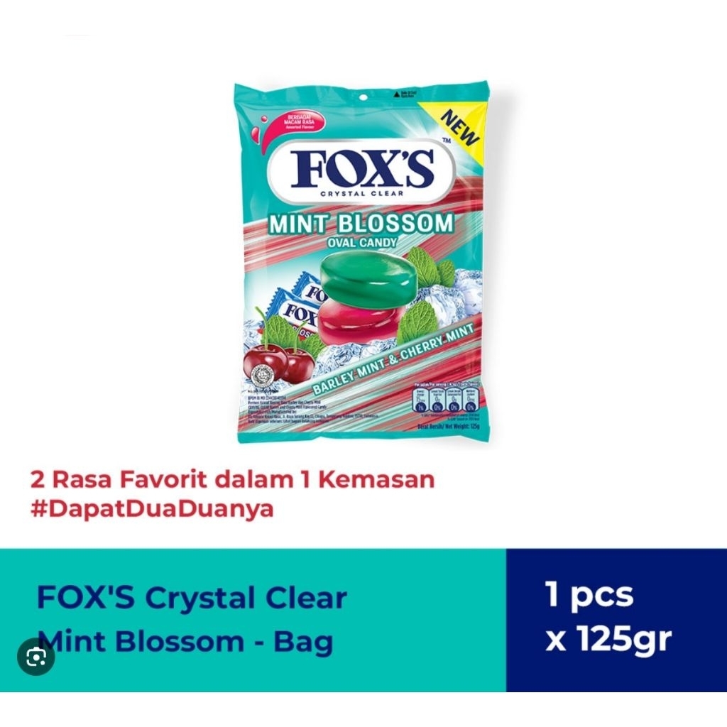 PERMEN FOXS 125 GR