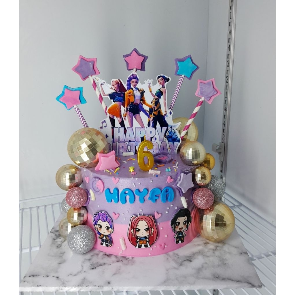 kue ultah demon hunter /kpop demon hunter