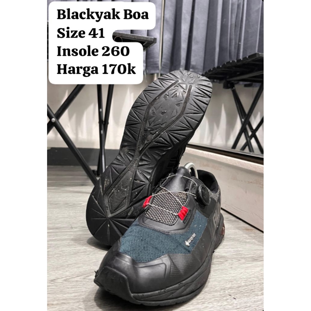 Sepatu Gunung K2 Boa Size 41 Insole 26cm