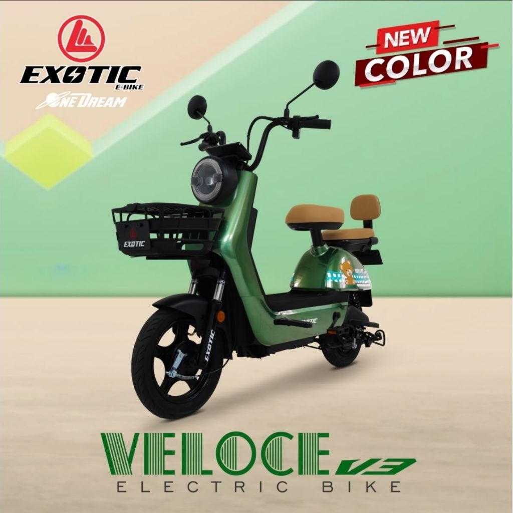 SEPEDA LISTRIK EXOTIC VELOCE V3