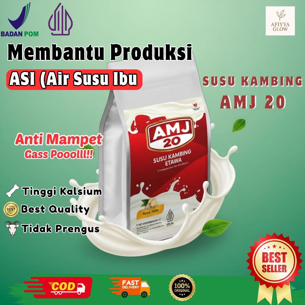 Susu Etawa AMJ20 Original – Susu Kambing Murni, Enak, Sehat & Banyak Manfaatnya