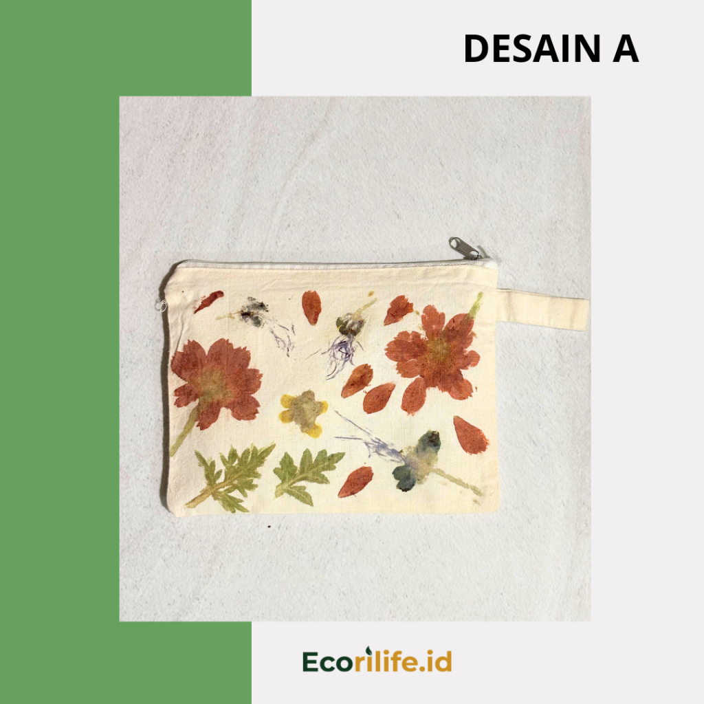 Pouch Ecoprint/Pouch Ecoprint Polos/Pouch Ecoprint Kain/Pouch Ecopack/Pouch Souvenir/Souvenir Pouch/