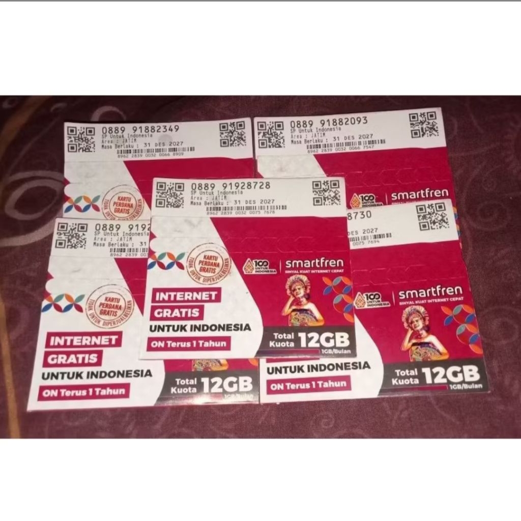 kartu Smartfren melisa masa aktif 1 tahun