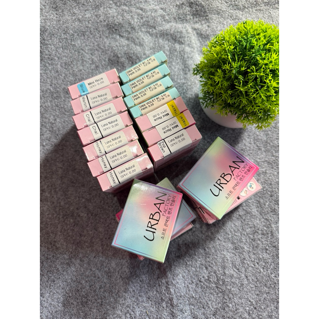 Paket Usaha Soflen Normal Urban Free Lenscase 20pcs