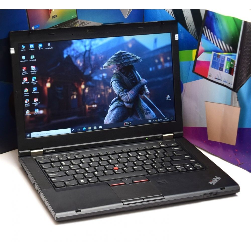 Laptop Editing Game Desain Grafis Lenovo Thinkpad T430s SLIM Intel Corei7 Ram 8Gb Dual Vga Nvidia SS