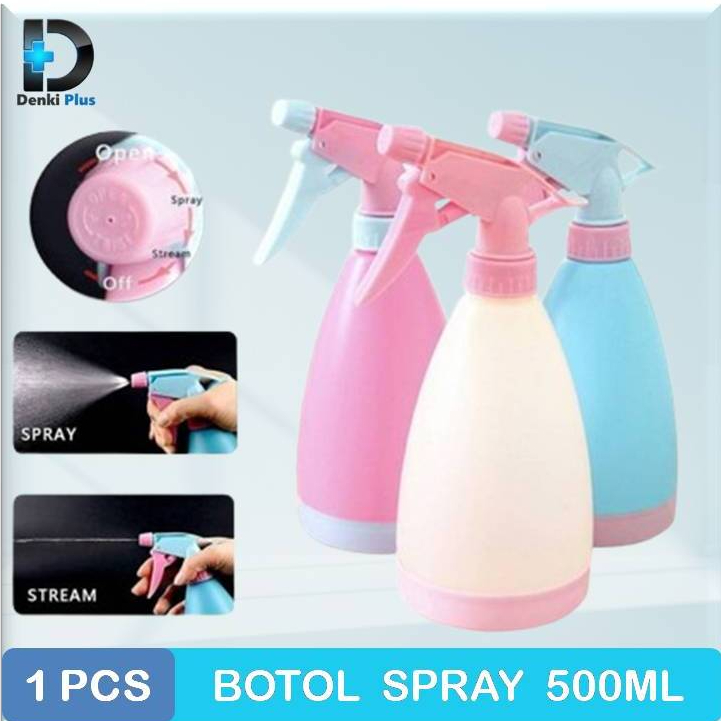 Botol Spay 500ML Plastik / Botol Kispray 500ML / Botol Spray Serbaguna / Botol Spray Multifungsi