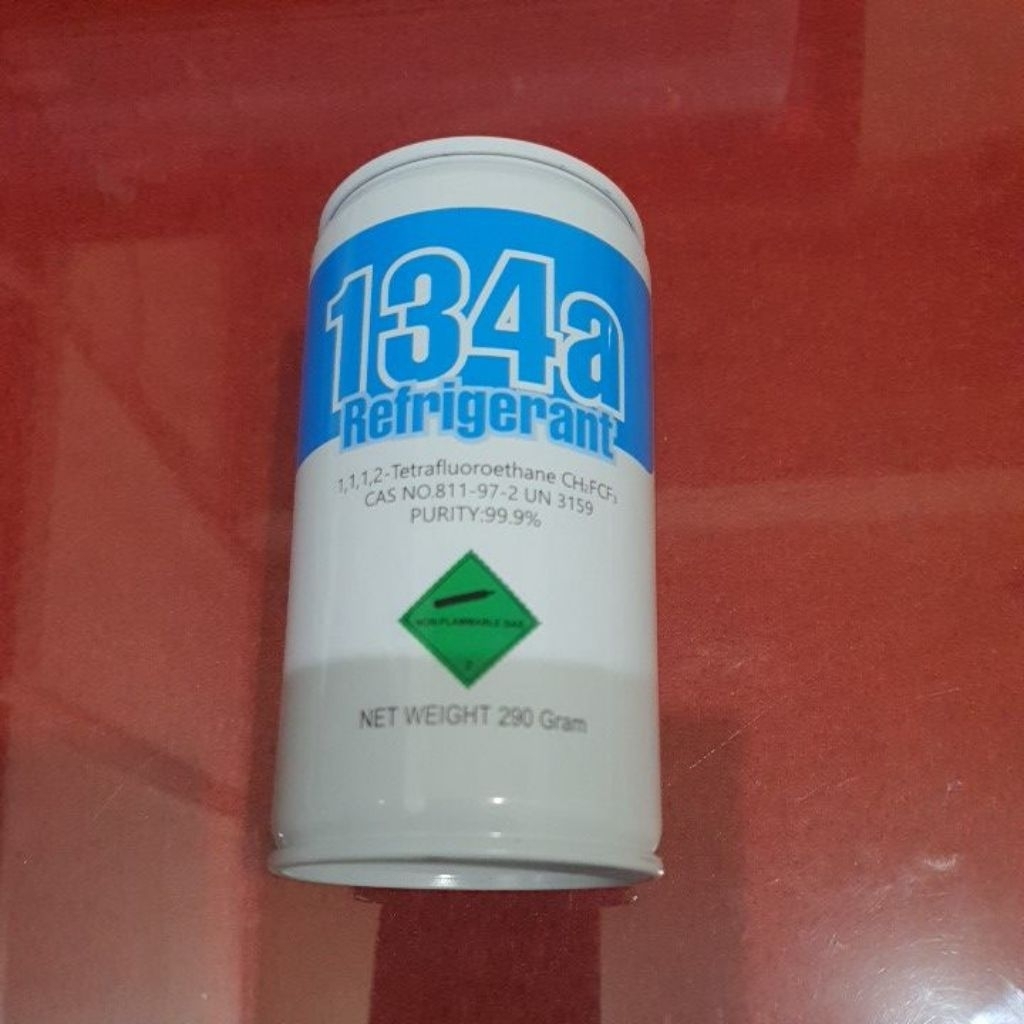 Freon Refrigerant R-134a Murni 99.9% (290 Gram)