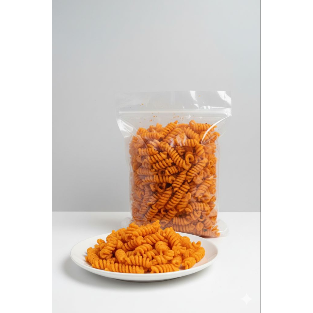 MAKARONI SPIRAL PEDAS MANIS 250GR